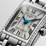 Longines DolceVita 17.7 × 27mm Diamond Quartz Watch
