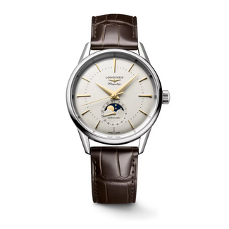 Longines Watches Longines Flagship Heritage Moonphase 38.5mm Automatic Watch