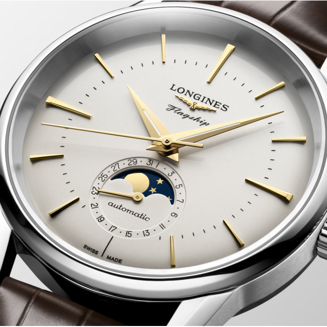Longines Flagship Heritage Moonphase 38.5mm Automatic Watch