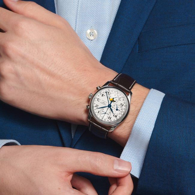 Longines Master Collection Chronograph Moonphase 40mm Automatic Watch