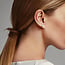 Round Brilliant Cut Diamond Martini Stud Earrings in 18K White Gold