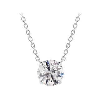 Everyday Diamonds by Spicer Cole Round Brilliant Cut Diamond Solitaire Necklace