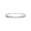 TI SENTO Zirconia CZ Crossover Bangle in Sterling Silver