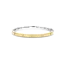 TI SENTO Classic Zirconia Bangle in Gold-Plated Sterling Silver