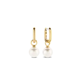 Ti Sento Ti Sento Pearl Charm Earrings