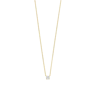Ti Sento Ti Sento Classic Zirconia Necklace