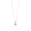 TI SENTO Classic Zirconia Halo Necklace in Sterling Silver