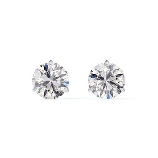 ExtraOrdinary Diamonds by Spicer Cole Round Brilliant Cut Diamond Martini Stud Earrings