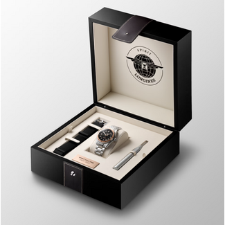 Longines Watches Longines Spirit Zulu 39mm Automatic Watch Strap Set