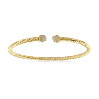 Miss Mimi by Yael Miss Mimi Pavé CZ Mini Twist Bangle