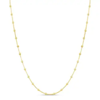 Miss Mimi by Yael Miss Mimi Bead & Snake Chain Necklace