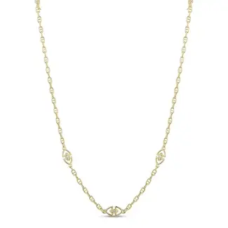 Miss Mimi by Yael Miss Mimi Heritage CZ Station Necklace