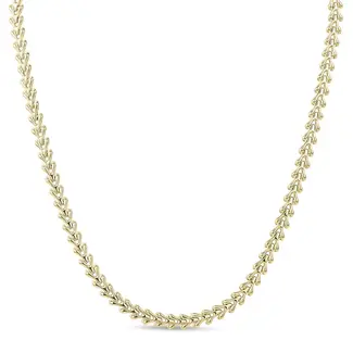 Miss Mimi by Yael Miss Mimi Flat Heart Link Necklace