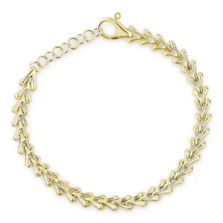 Miss Mimi by Yael Miss Mimi Flat Heart Link Bracelet