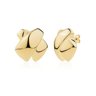 Miss Mimi by Yael Miss Mimi Golden X Stud Earrings