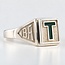 St. Thomas University Small T-Ring in 10 Karat Gold