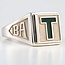 St. Thomas University Large T-Ring in 14 Karat Gold