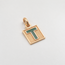 St. Thomas University Small T-Pendant in 14 Karat Gold