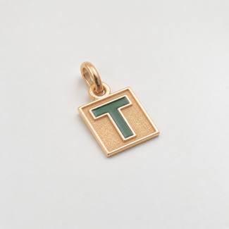 St. Thomas University T‑Rings St. Thomas University Small T-Pendant in 10 Karat Gold