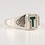 St. Thomas University Extra Small T-Ring in 14 Karat Gold