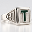 St. Thomas University Mens Medium T-Ring in 14 Karat Gold