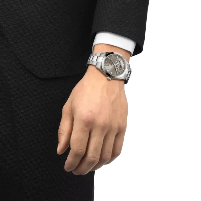 Tissot Gentleman Open Heart 40mm Automatic Watch