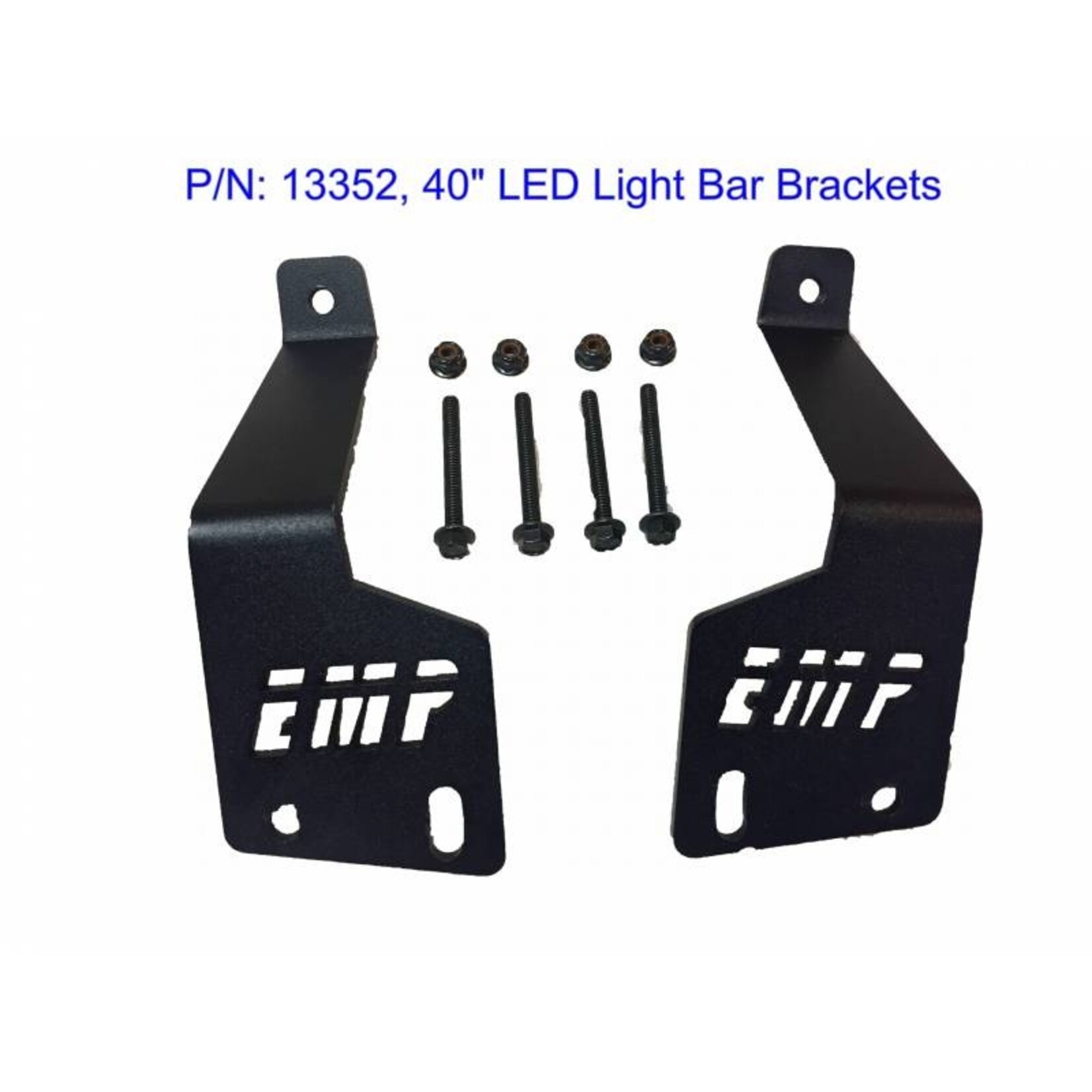 Can-AM Maverick X3 40" LED Light Bar Bracket Set by EMP - 13363