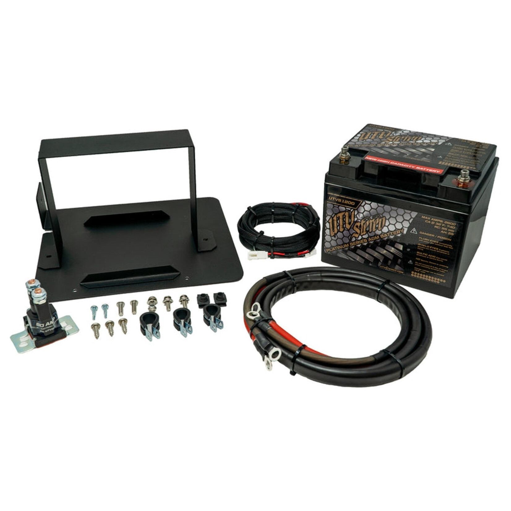 UTV Stereo Can-Am Defender 2nd Battery Kit by UTV Stereo