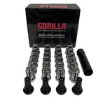 Gorilla 12mm x 1.5" 6 Lug Nuts and Valve Stem Kit