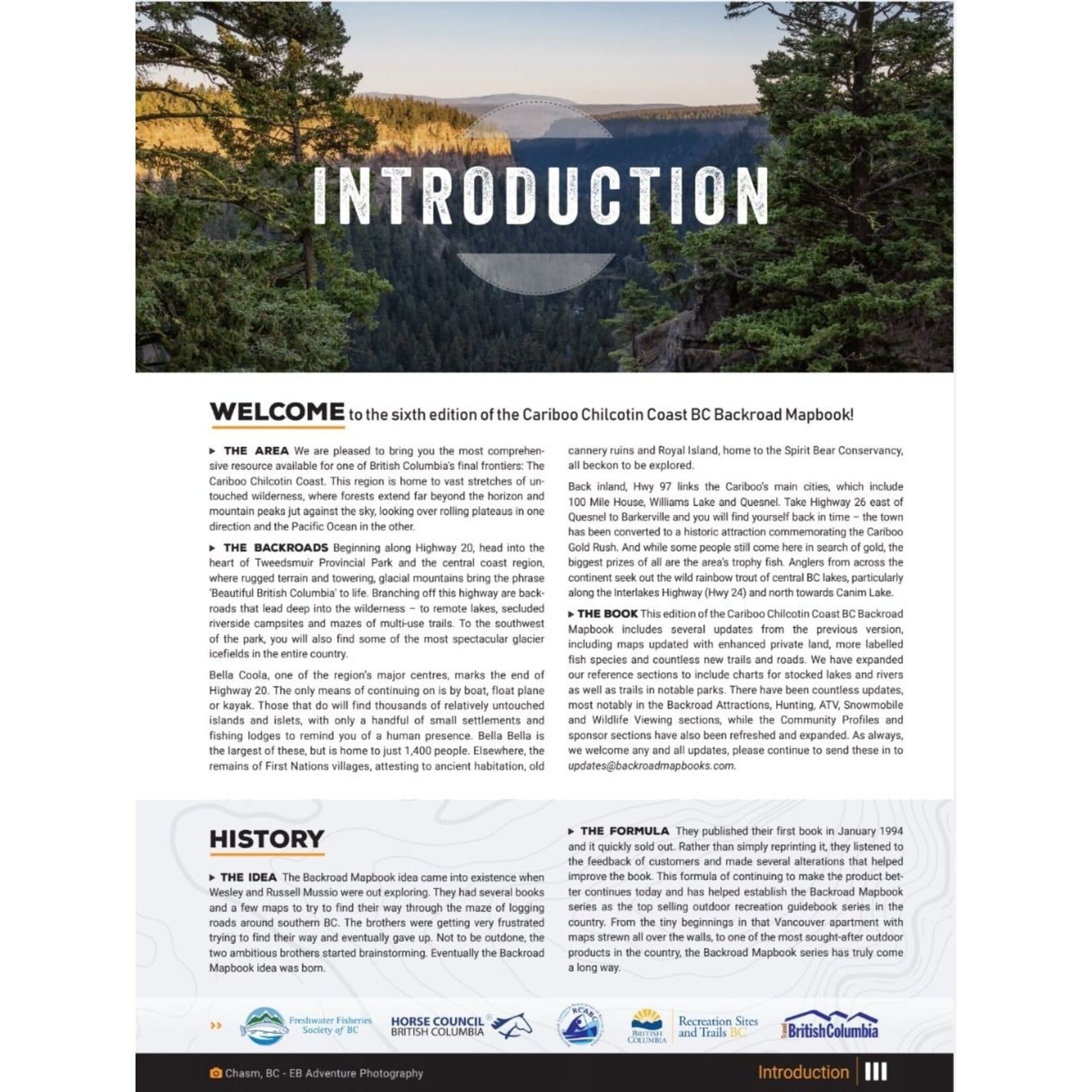 BRMP BRMB Cariboo Chilcotin Coast BC 7th Edition