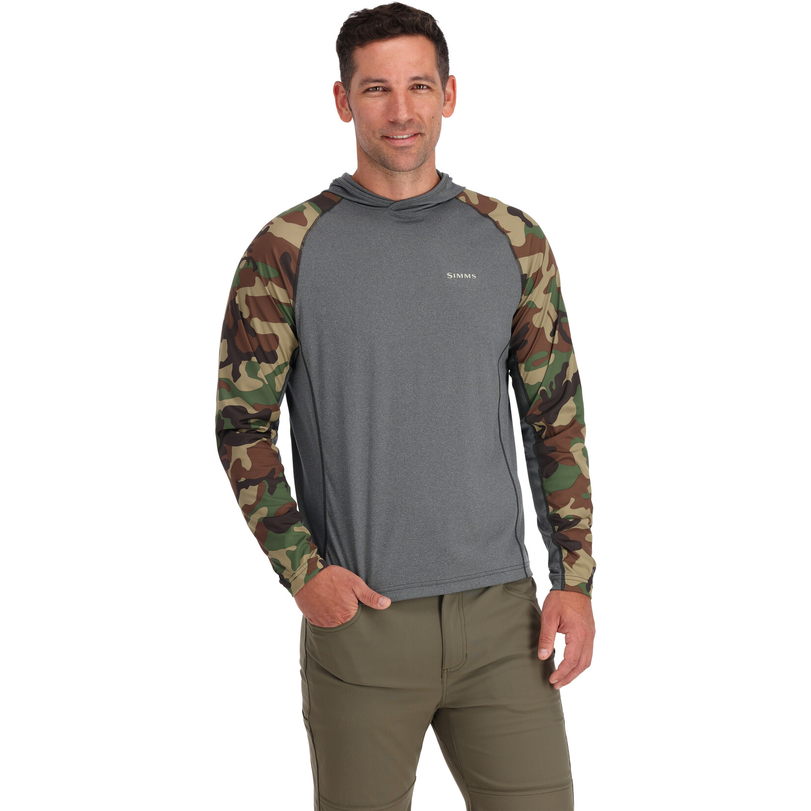 Simms Simms M's Solarflex Hoody Print
