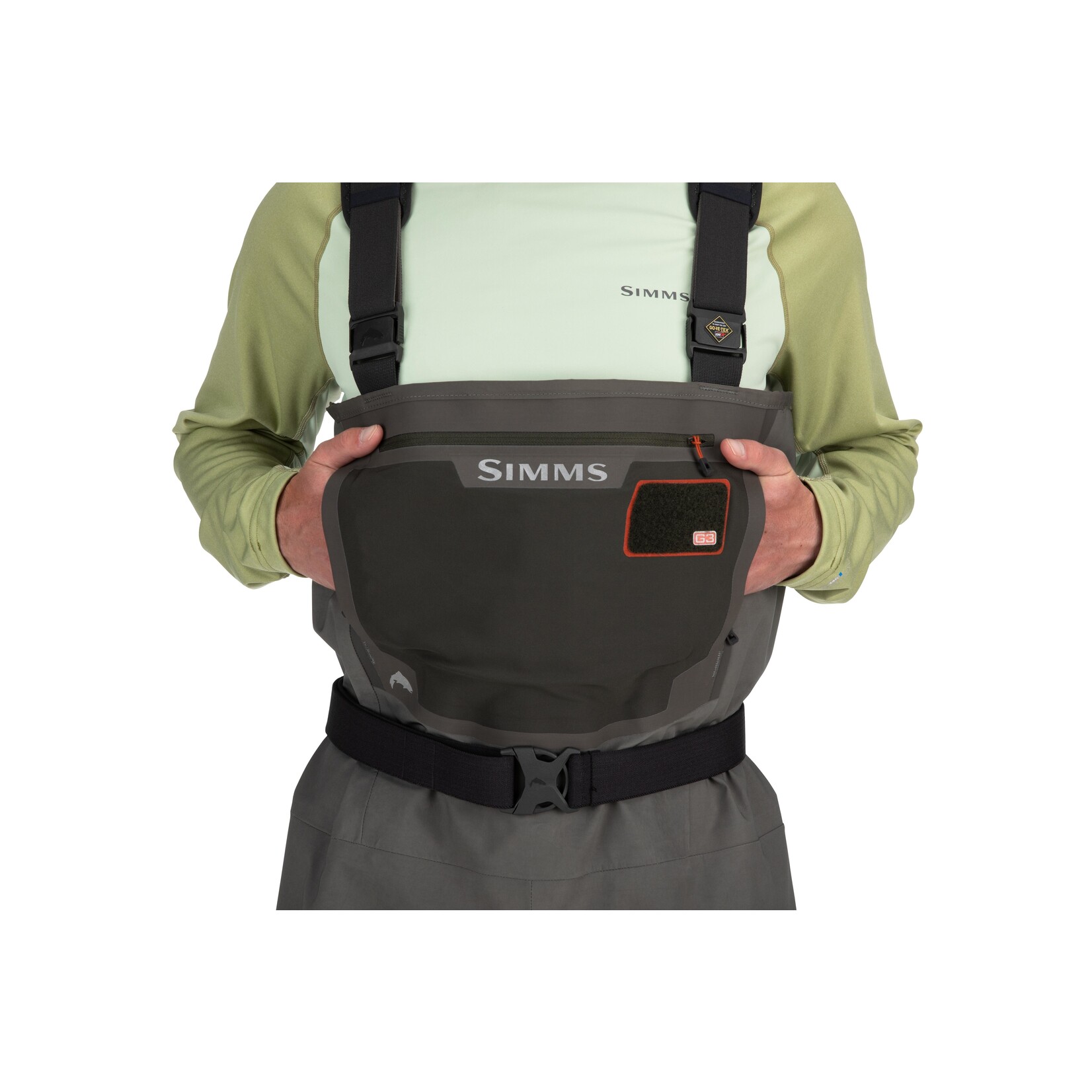 Simms Simms Men's G3 Guide Stockingfoot Wader Gunmetal