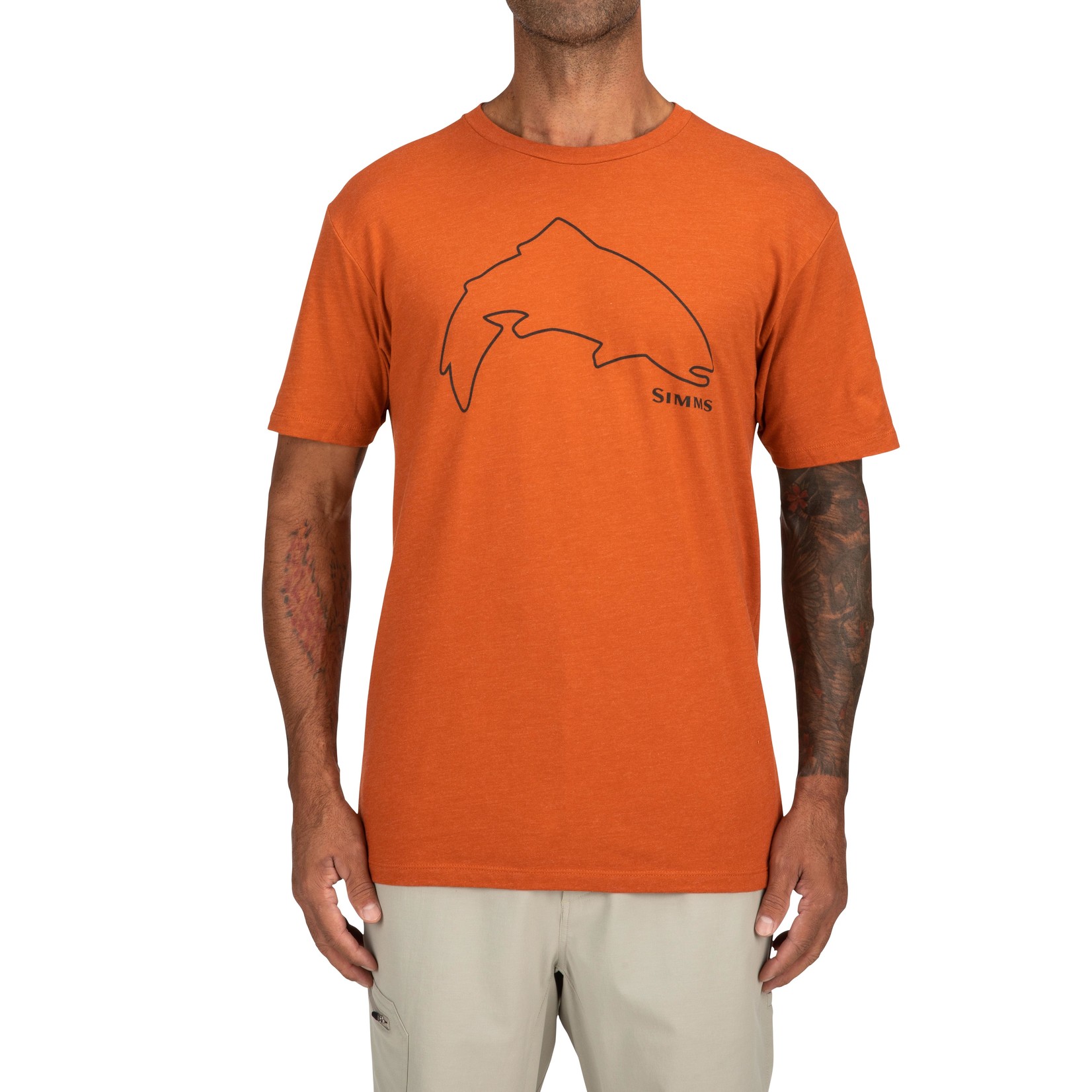 Simms Simms M's Trout Outline T-Shirt