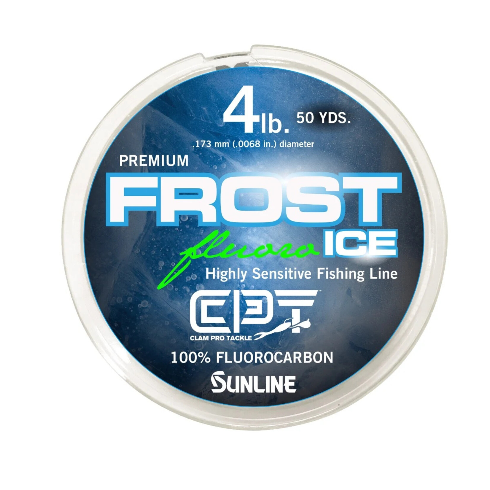 Clam Premium Frost Fluoro Ice 200yds