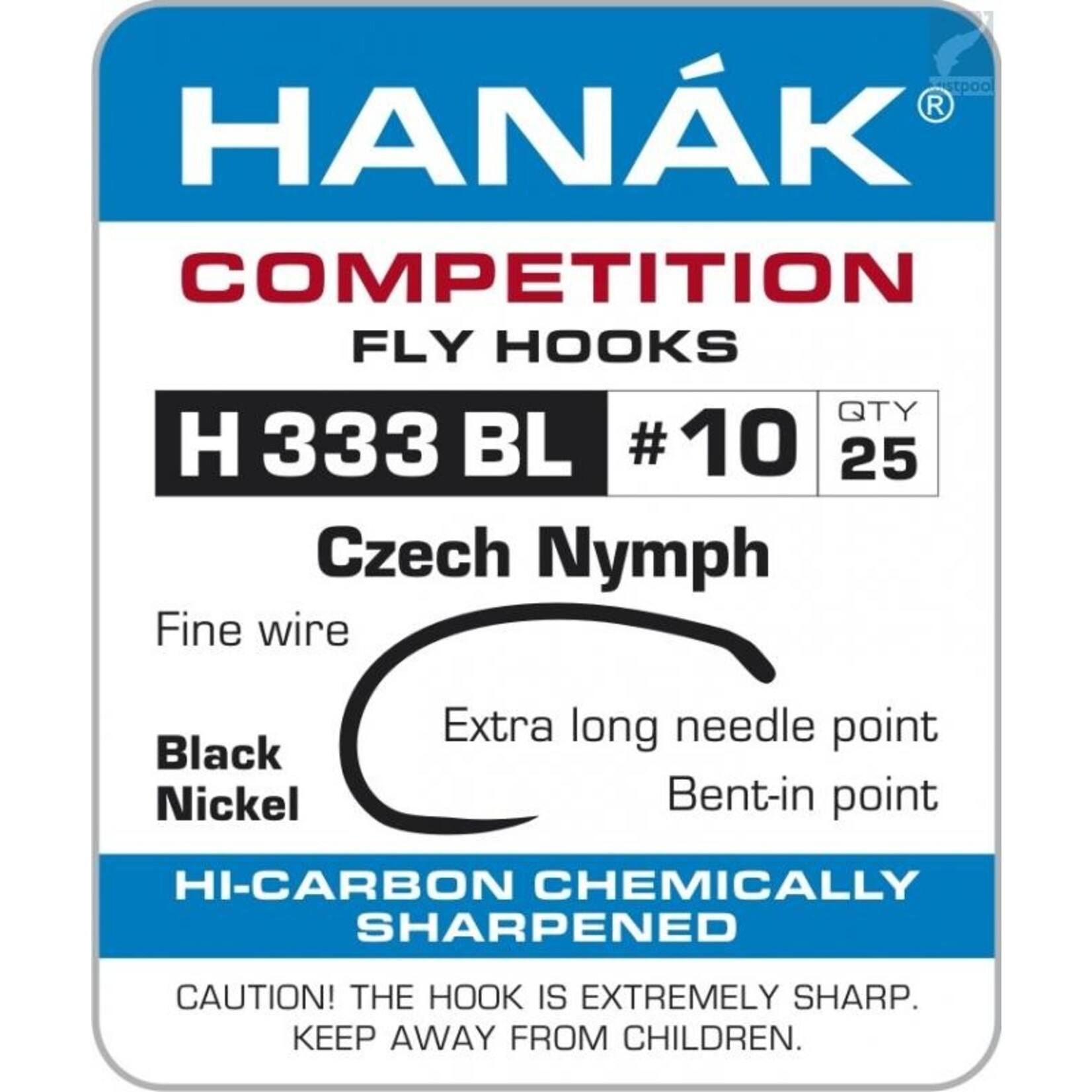 Hanak Hanak H 333 BL Czech Nymph Hook