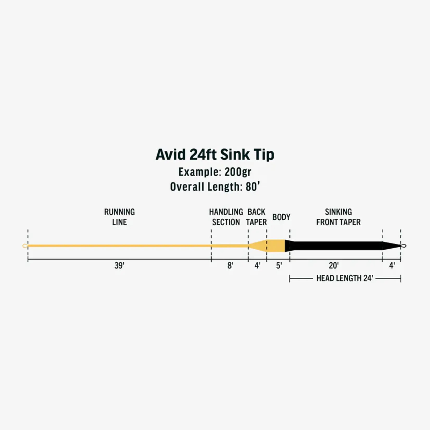 Rio Rio Avid 24ft Sink Tip