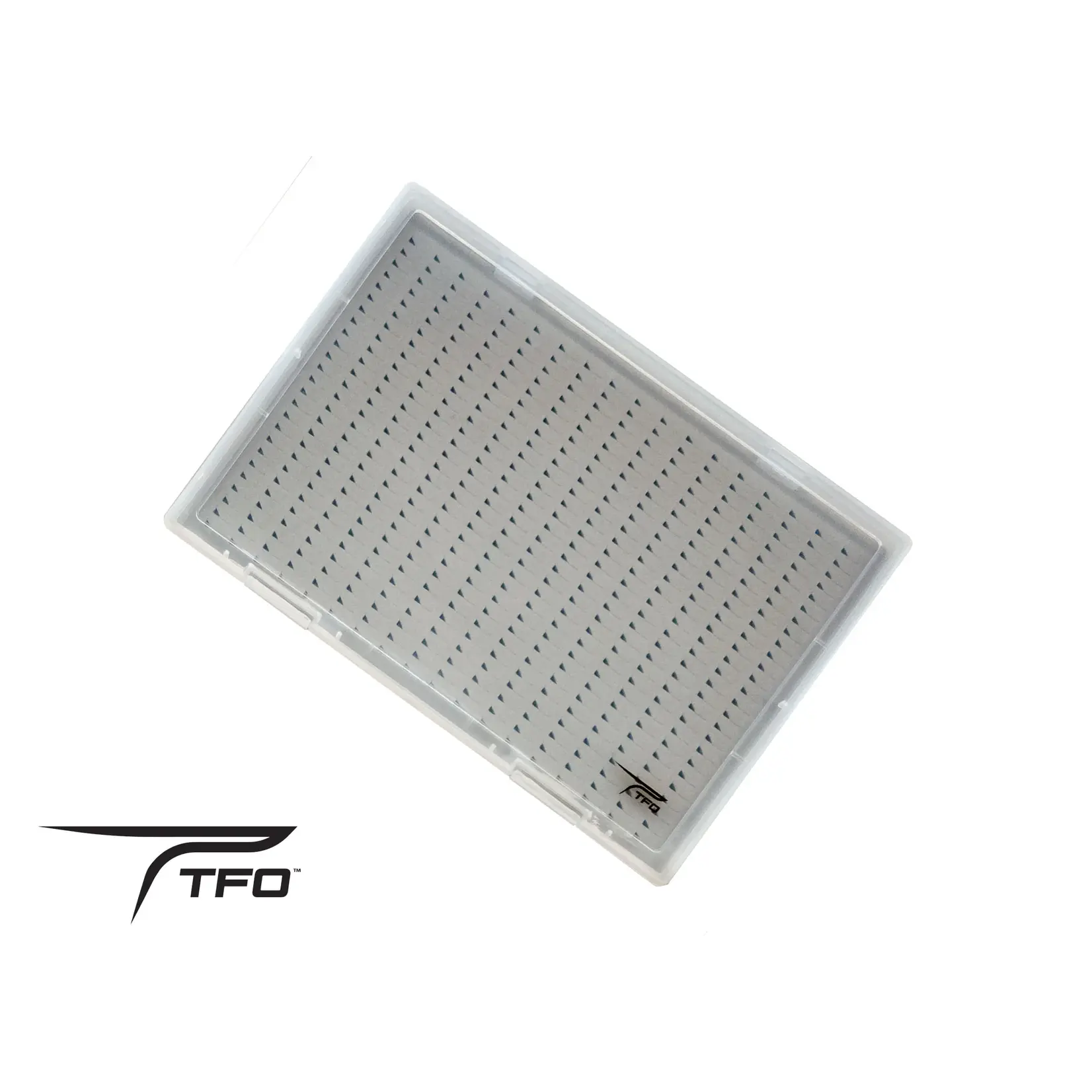 TFO TFO Clear Fly Box With Slit Foam - XL