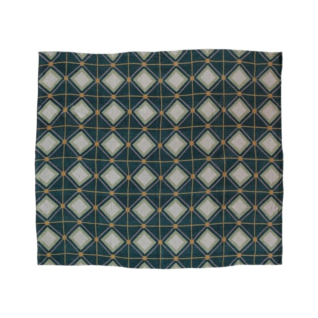 Diamond Pattern Throw