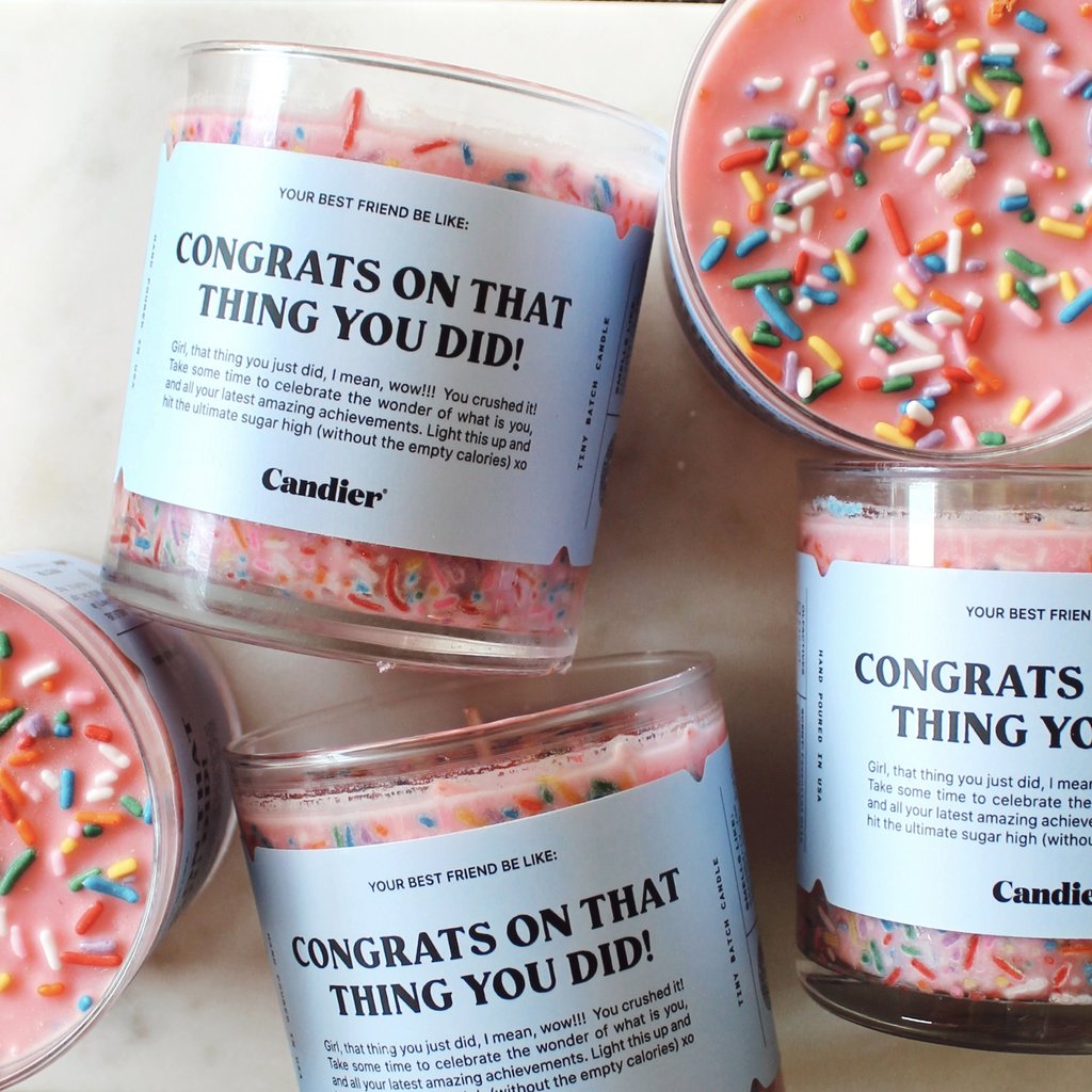 Congrats Candle