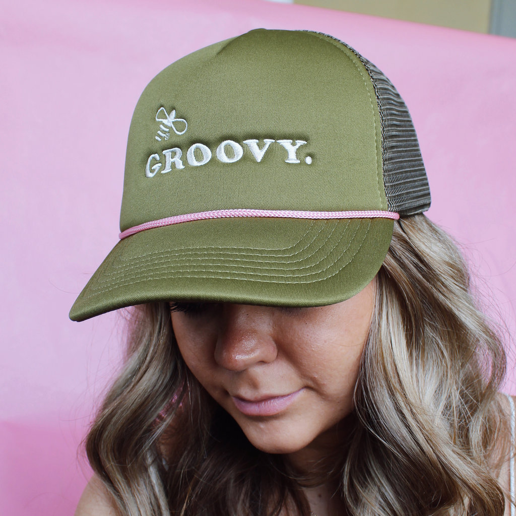 Be Groovy Trucker Hat