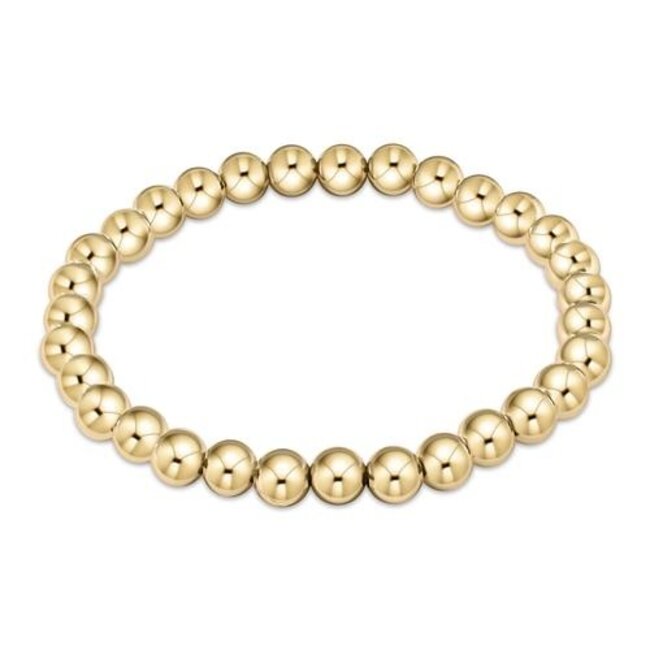 Classic Gold Bead Bracelet by enewton