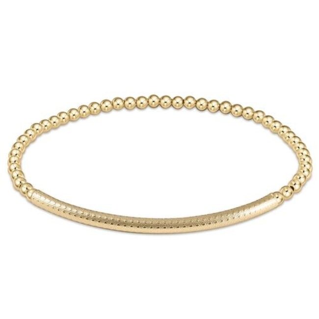 Classic Gold Bead Bracelet by enewton