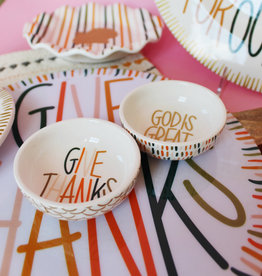 Give Thanks Dipping Bowl