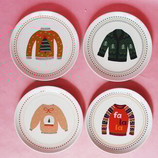 Ugly Sweater Appie Plate