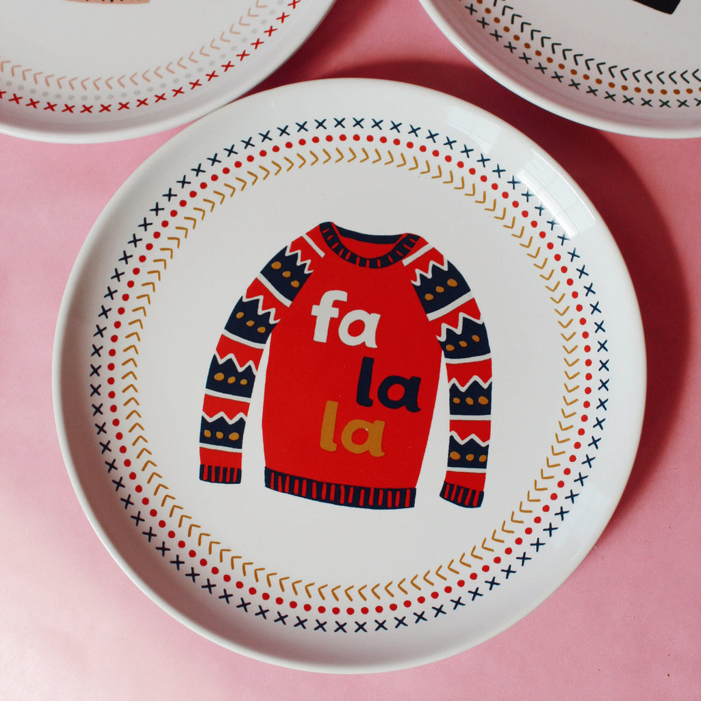 Ugly Sweater Appie Plate