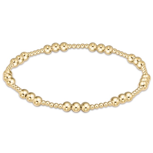 Classic Joy Gold Bead Bracelet by enewton
