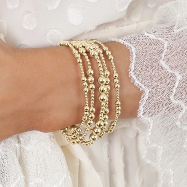 Classic Joy Gold Bead Bracelet by enewton