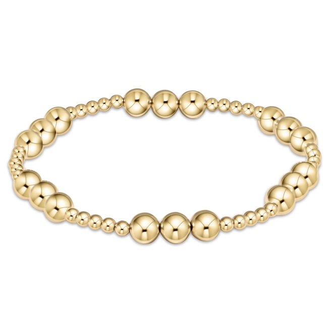 Classic Joy Gold Bead Bracelet by enewton