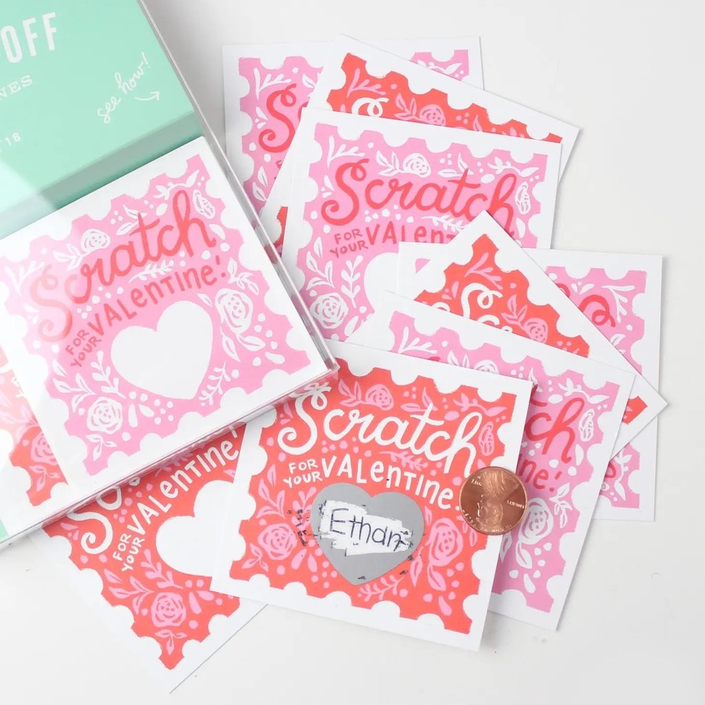Inklings Scratch Off Valentines