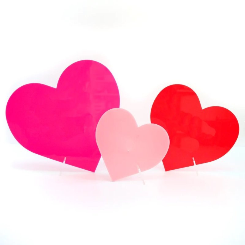 kailo chic Acrylic Heart Sets